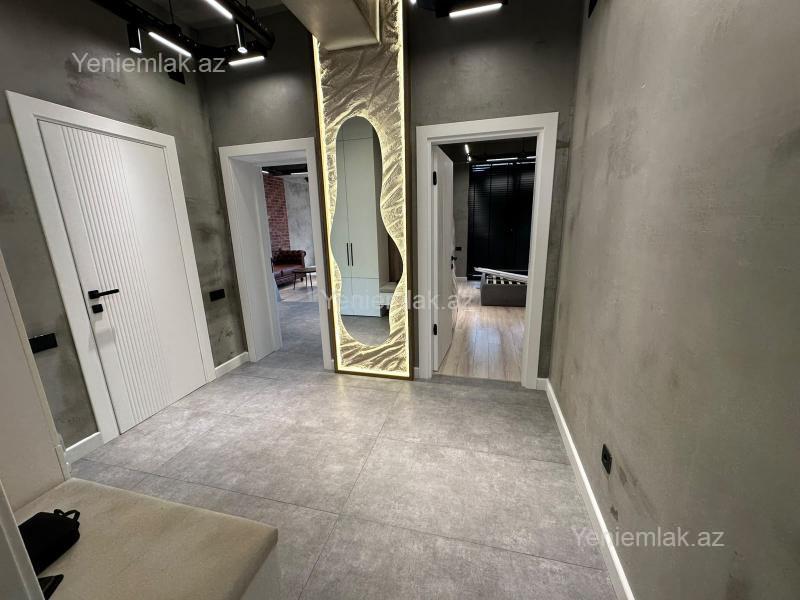 Kirayə 2 otaqlı Bina evi menzil (Yeni tikili), 62 m², Nərimanov rayonu — Mənzil, Bakı (5)