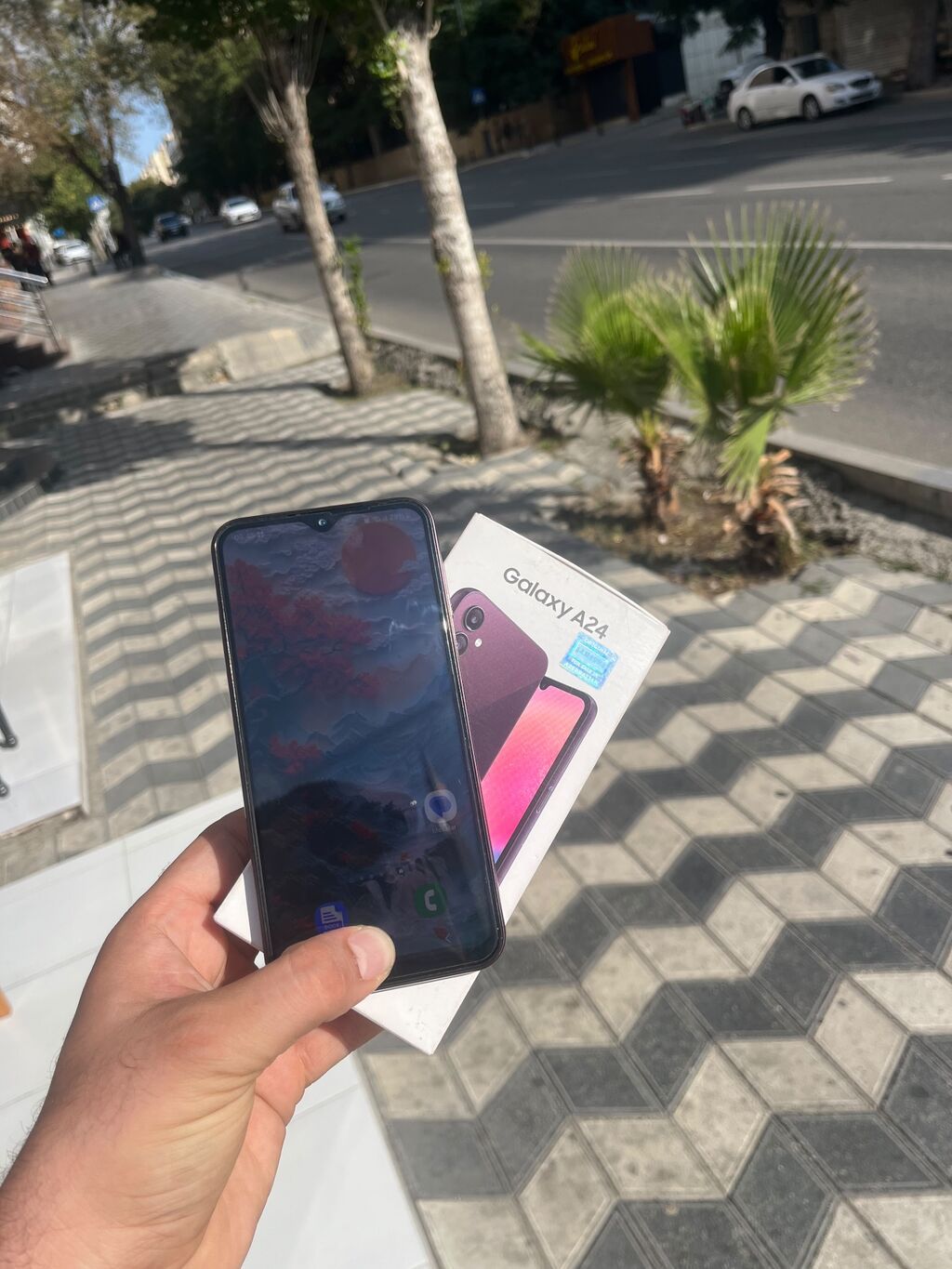 Samsung Galaxy A24 4G, rəng - Bənövşəyi — Samsung, Bakı (2)