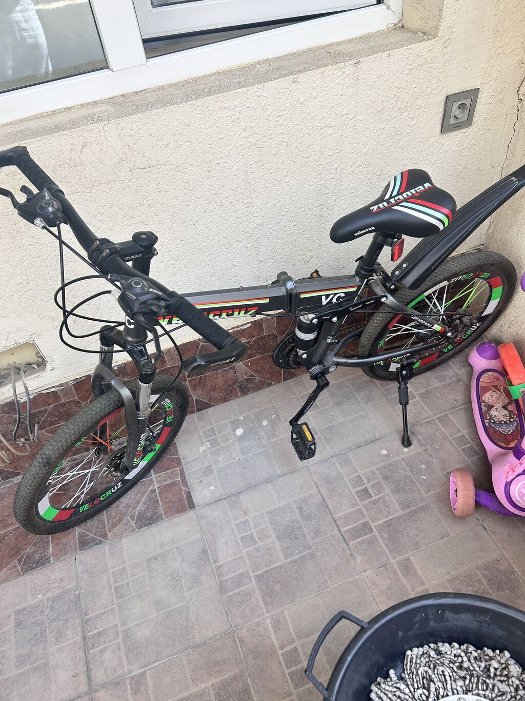 İşlənmiş Şəhər velosipedi Velocruz, 22", sürətlərin sayı: 32, Ünvandan götürmə — Yol velosipedləri, Masazır (2)