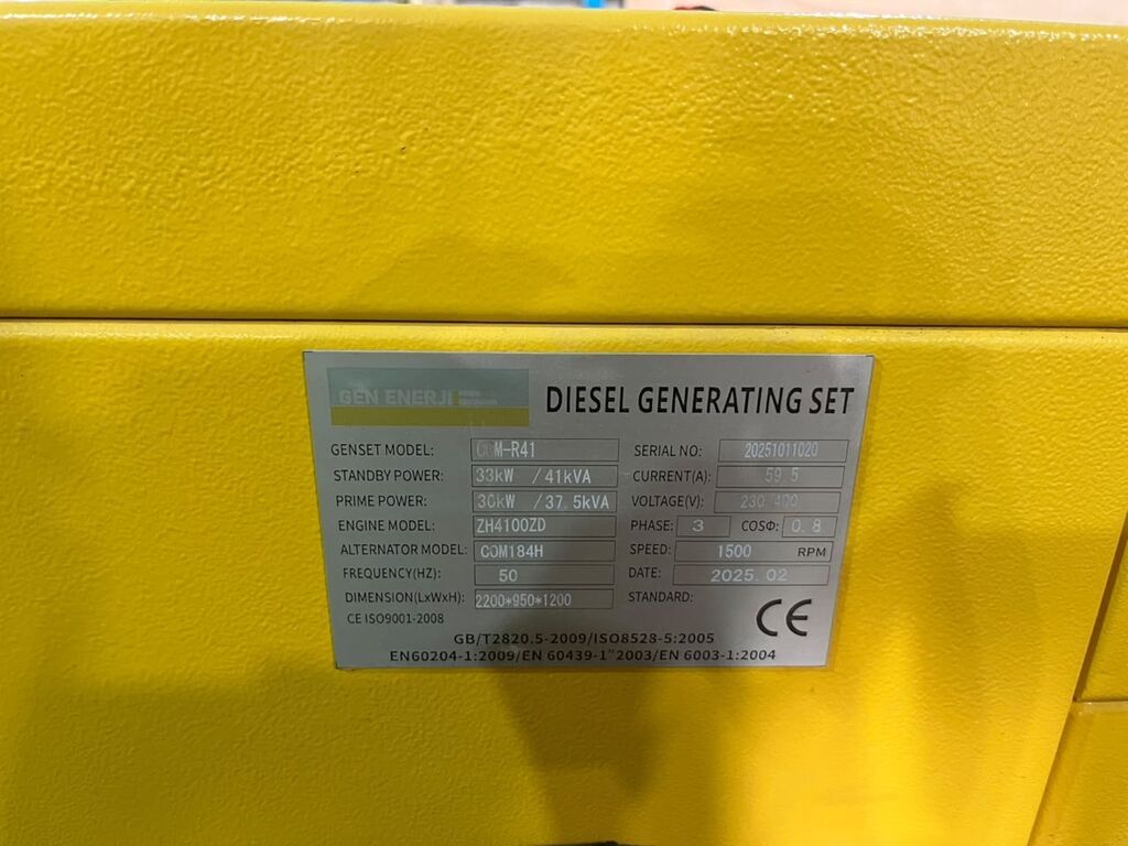 Satış, Yeni, Dizel, Generator, Gen Energy, Pulsuz çatdırılma — Generatorlar, Xırdalan (2)