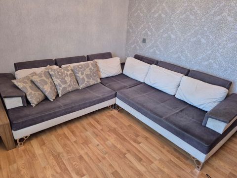 Künc divan, İşlənmiş — Yumşaq mebel