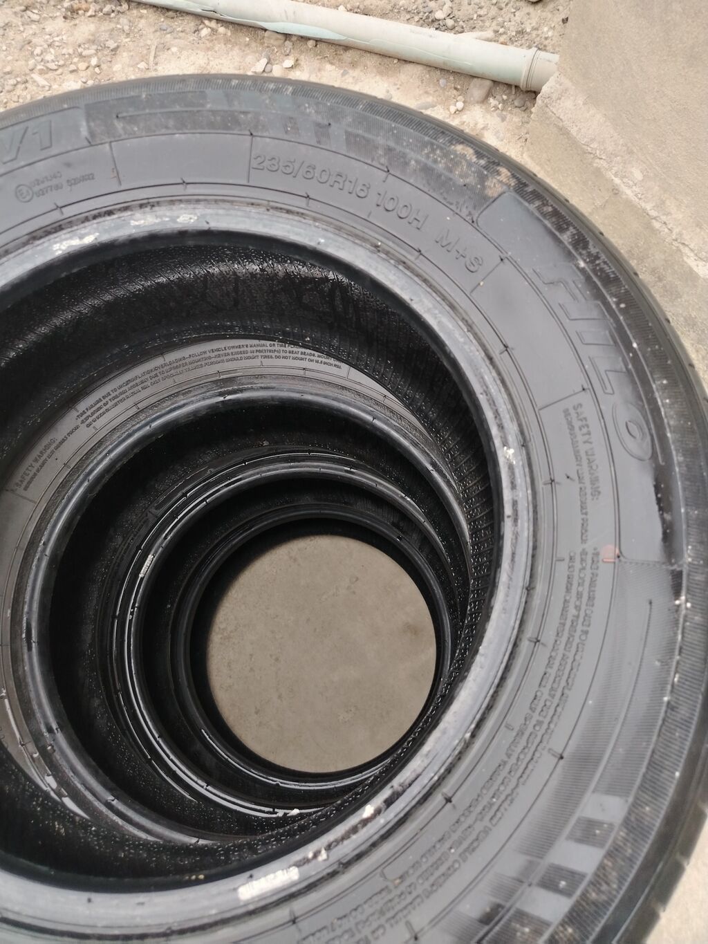 4 ədəd avtomobil şini - Ölçü: 235/60 R18 - Yük/sürət indeksi: 100H — Şinlər, Xaçmaz (2)