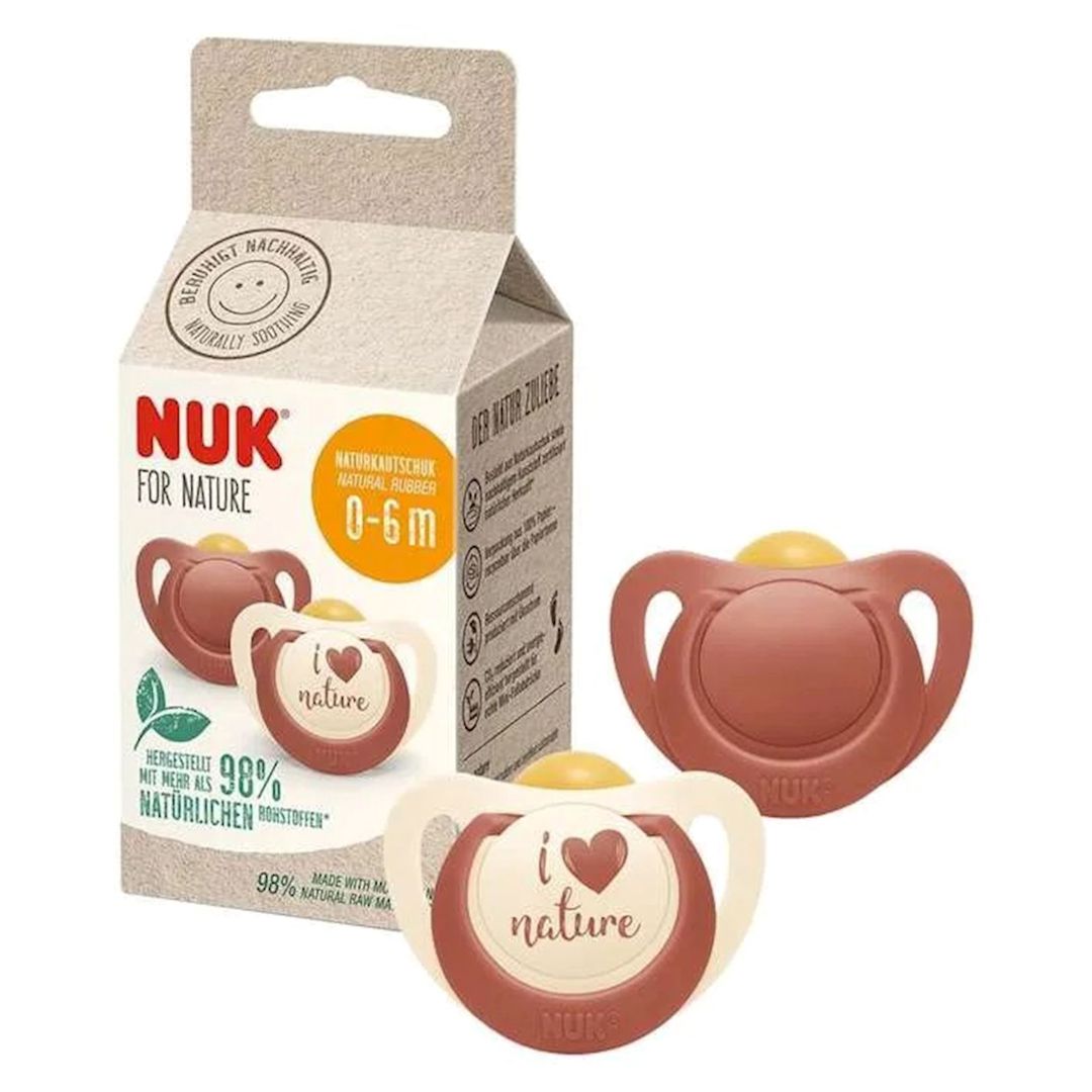 Əmzik dəsti Nuk Star For Nature, 0-6 ay, lateks, məhsul çeşiddə — Mallar, Bakı (3)