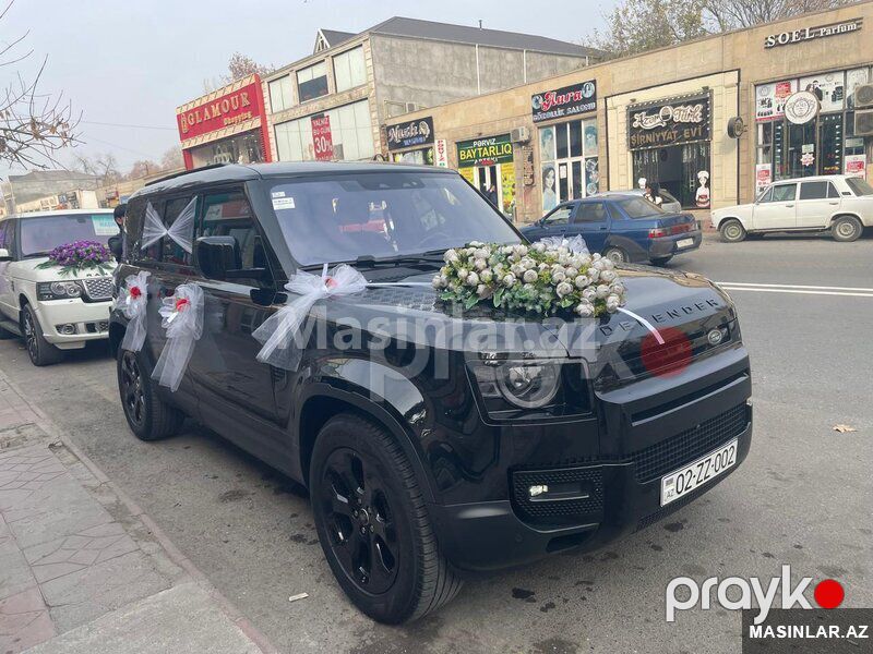Land Rover Defender, 2025 il 02-ZZ-002 — Minik avtomobili icarəsi, Bakı (2)