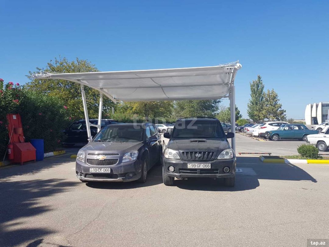Tent çadır parking sistemi — Hazır konstruksiyalar, Bakı (2)