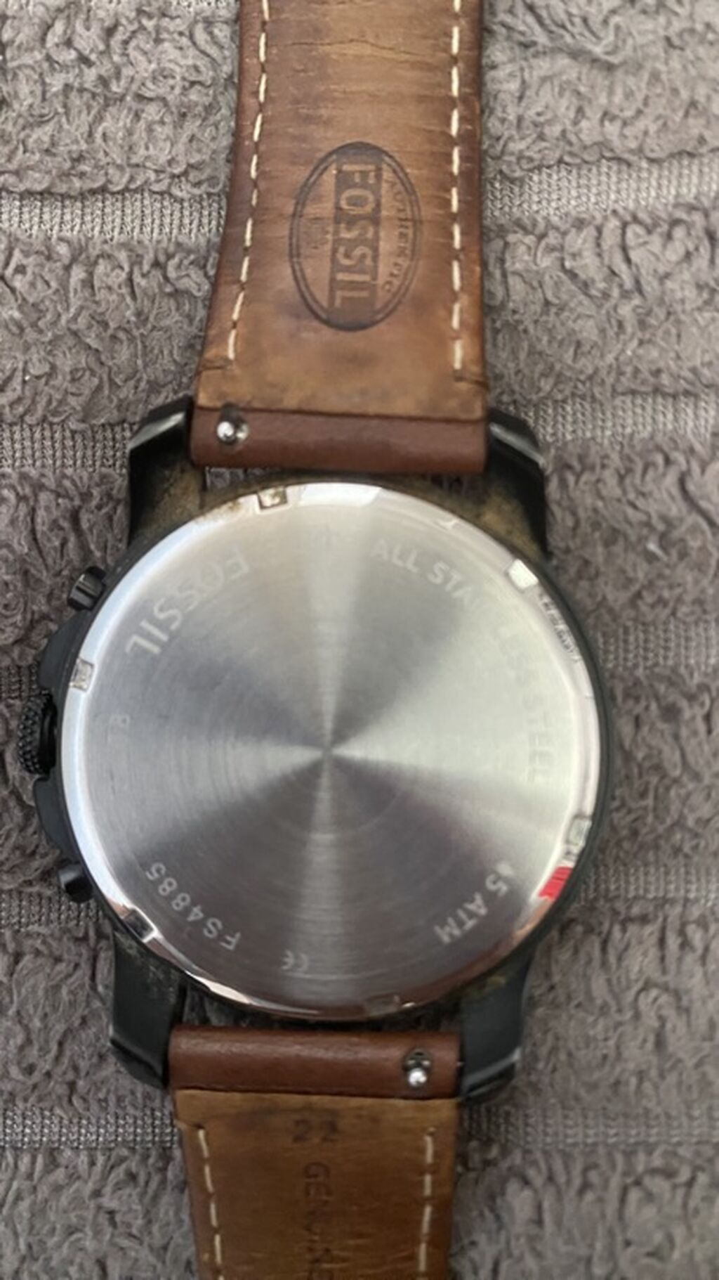Fossil kişi qol saatı - Model: Fossil Quartz xronoqraf (FS seriyası — Qol saatları, Bakı (2)