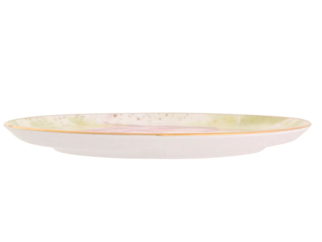 Boşqab Porland Cosmos Desen2, 24 sm, farfor, rəngbərəng — Mallar, Bakı (3)