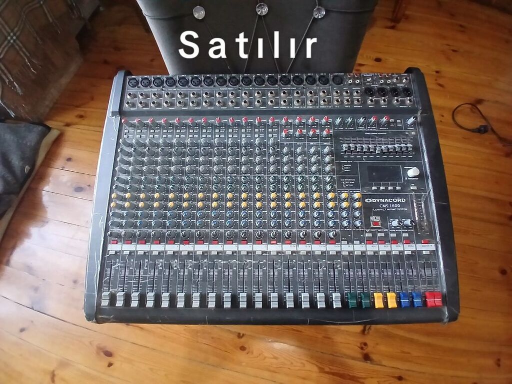 Dynacord CMS 1600 kompakt miksinq sistemi Salam aparatda heçbir — Studiya və konsert üçün, Ağdaş
