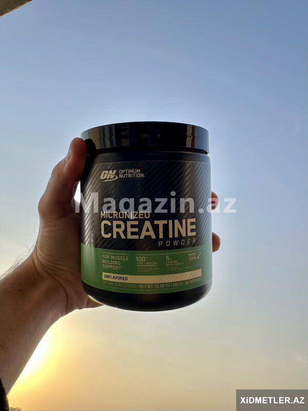 Creatine Optimum Nutrition Amerikan Kreatin 600gram Creatin — Gözəllik və səhiyyə, Bakı (5)