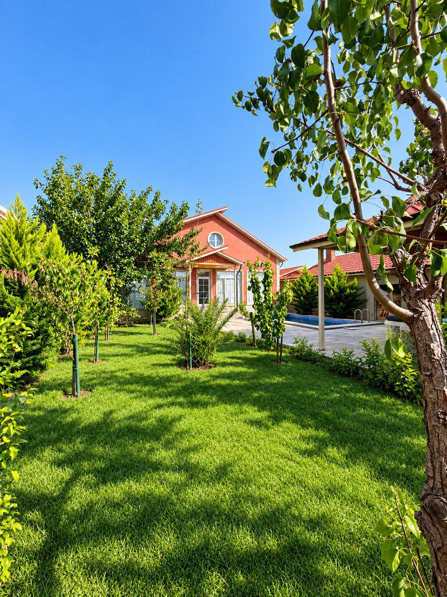 Satılır 4 otaqlı həyət evi/bağ evi 200 m² — Ev, villa, Bakı (2)