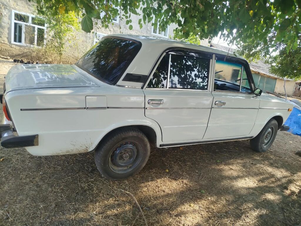 VAZ 2106 sedan – ağ rəng, 4 qapı, arxa ötürücülü klassik model 65-BD-644 — Avtomobillər, Yardımlı (3)