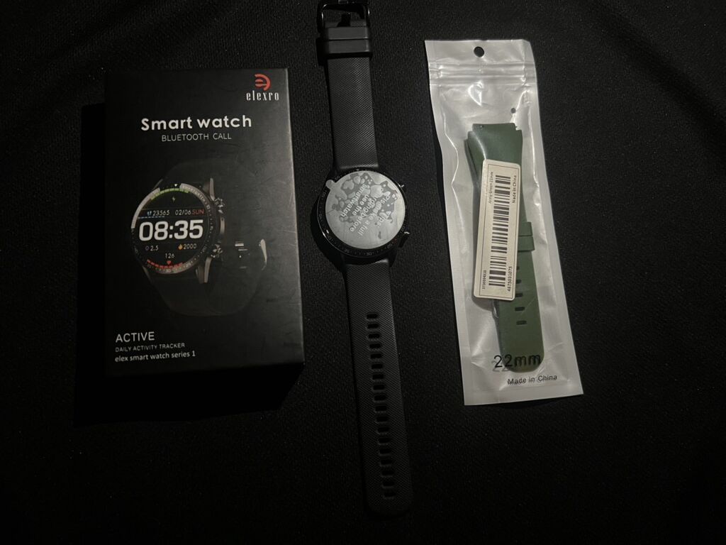 Elexro Smart Watch – Bluetooth Call Xüsusiyyətlər: - Bluetooth Call — Ağıllı saatlar, Bakı (2)