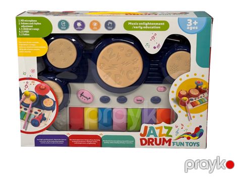 Oyuncaq ksilofon DJ241 Jazz Drum, 3+ yaş — Bakı