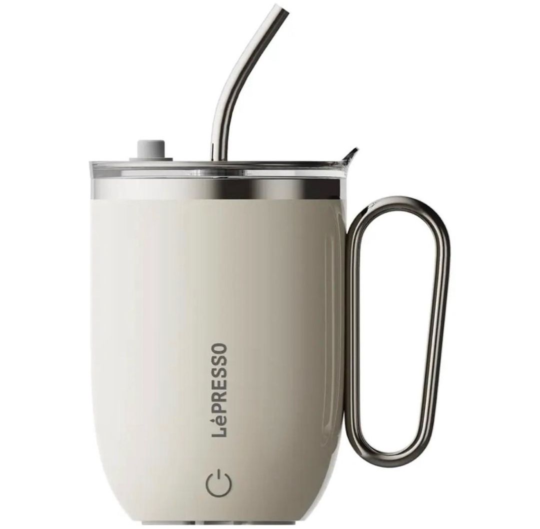 LePresso Sip Spin Magnetic Auto Stirring Mug — Qablar və mətbəx əşyaları, Bakı (3)
