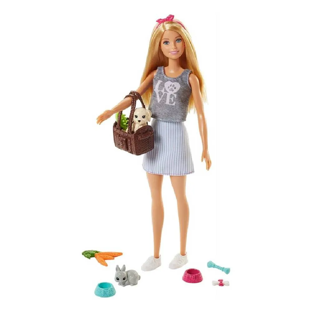 Oyuncaq Mattel Barbie Doll & Pets 887961615418 (FPR48) — Bakı