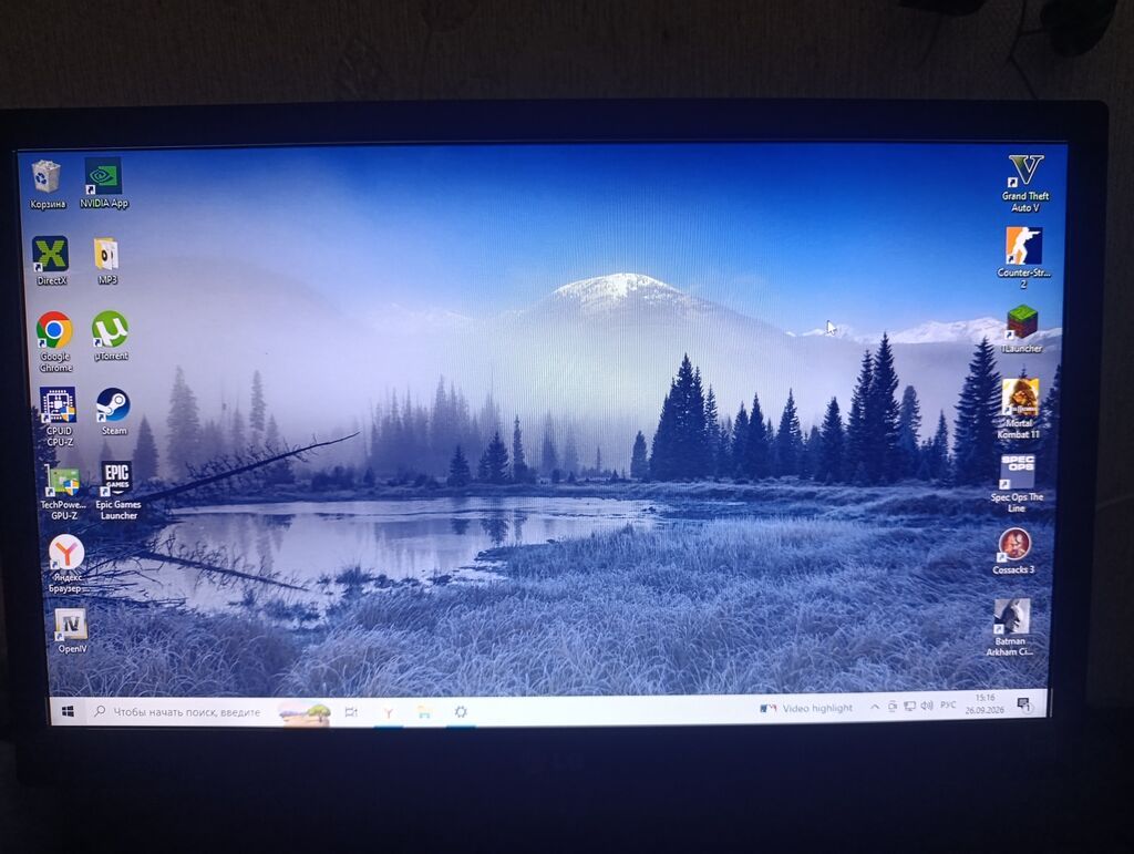 Salam. oyun komputeri satilir. 16 gb ram, i7-3770, gtx 1050ti, 1.35tb — Masaüstü kompüterlər, Digah (3)