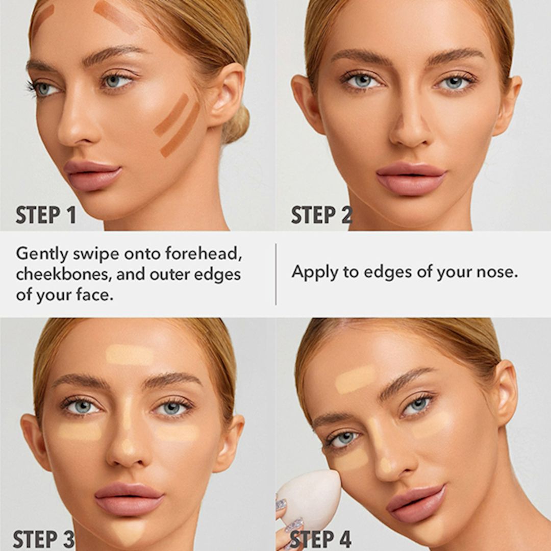Bronzer Sheglam Color Sculpt 2-in-1 Stick - Mocha & Champagne 3.3/1 q — Mallar, Bakı (2)