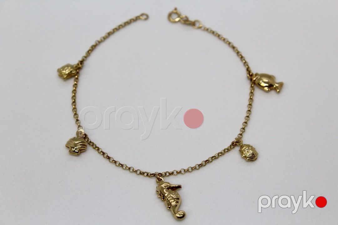 Qolbaq qadınlar üçün No Brand 0904, qızıl 585 əyar — Mallar, Bakı (2)