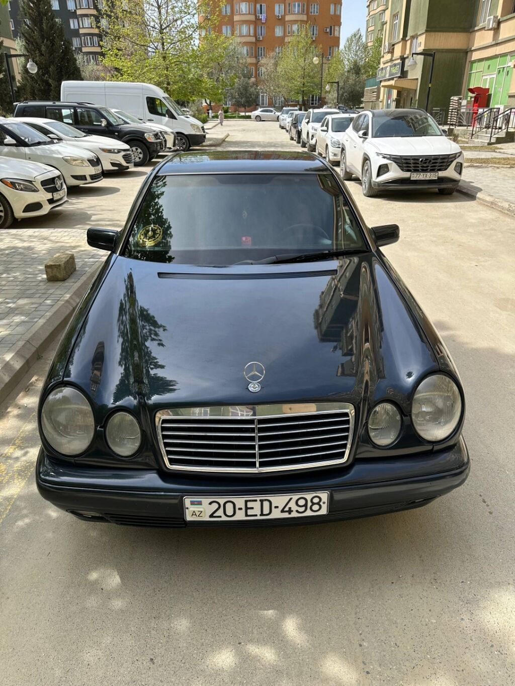 Mercedes-Benz E 320: 2 l 1996 il Sedan 20-ED-498 — Avtomobillər, Bakı (8)