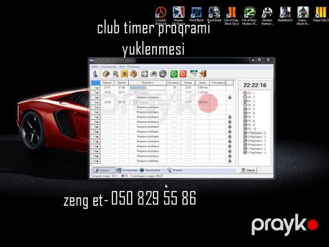 Club Timer Sistemi Quraşdırılır — Bakı