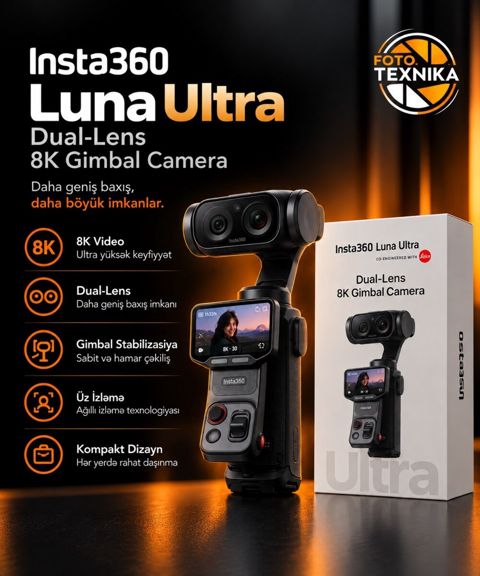 Insta360 Luna 8k — Bakı