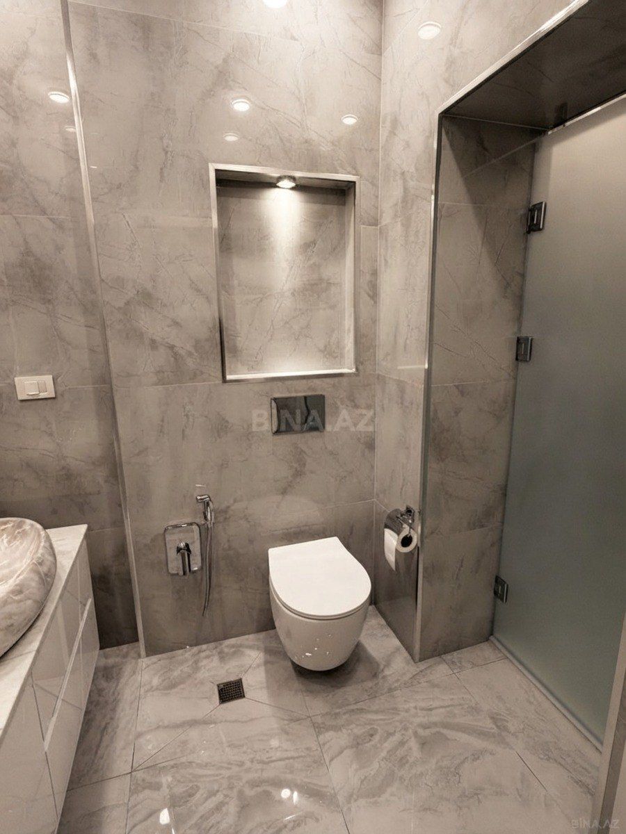 İcarəyə verilir 2 otaqlı yeni tikili 75 m² — Mənzil, Bakı (9)