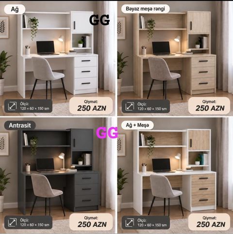 Yeni və Sifarişlə Yazı ması 250 azn Ölçü:1.20×60×1.50 Təhvil qisa — Bakı