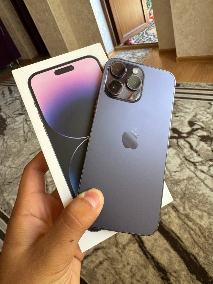 Apple iPhone 14 Pro Max Deep Purple 128GB/6GB — Smartfonlar, Quba