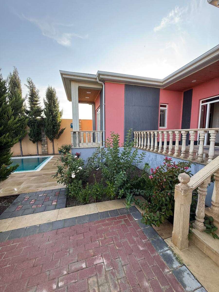 İcarəyə verilir 3 otaqlı həyət evi/bağ evi 120 m² — Ev, villa, Bakı (3)
