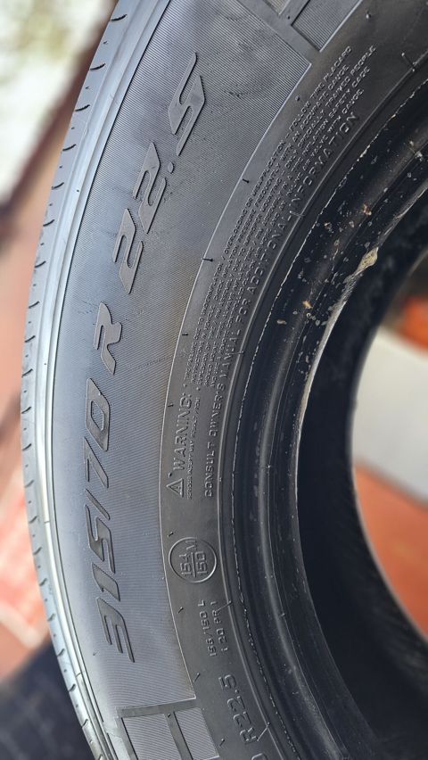 Yük avtomobili təkəri - Ölçü: 315/70 R22.5 - Marka/model: Pirelli — Sumqayıt