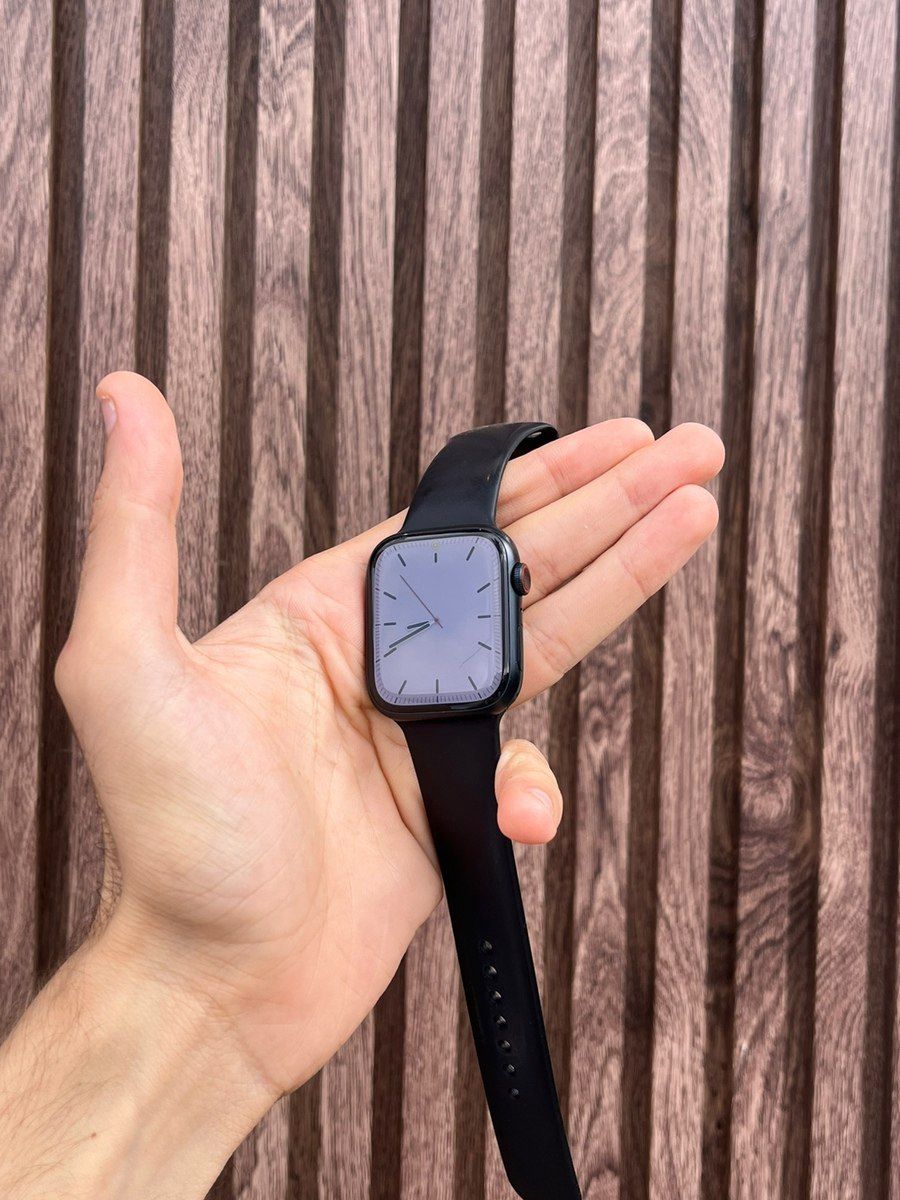 Apple Watch Series 7 Aluminum Midnight 45mm — Ağıllı saatlar və biləkliklər, Bakı
