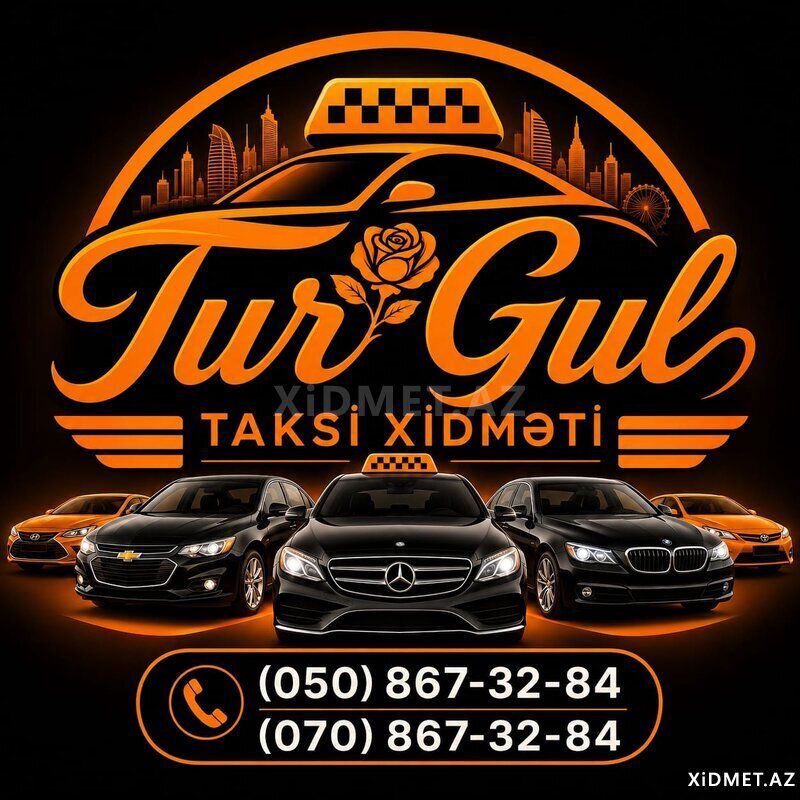 Bütün bölgələrə taksi xidməti — Taksi xidmətləri, Bakı (2)
