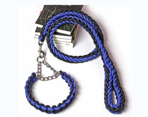 boyunluq Global stor a-21 İtlər üçün, mavi, 1.5 m — Bakı
