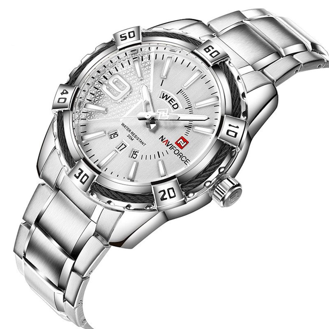 Kişi qol saatı NaviForce NF9117S S/W Silver,gümüşü — Mallar, Bakı (2)