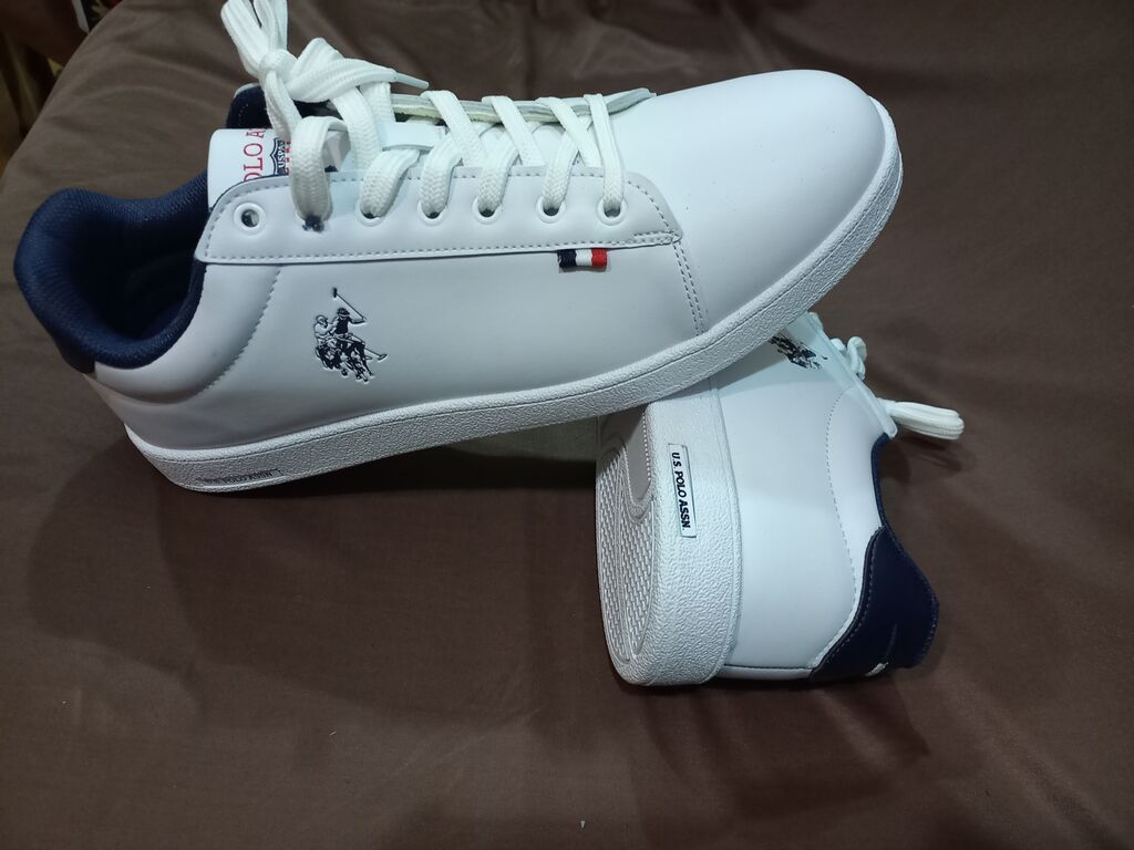 U.S. Polo Assn. ağ uniseks krossovkalar yenidir türkiyədən gəlib — Krosovka, Bakı