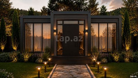 VİP konteyner modul ev 3 otağlı 80 m2 — Bakı