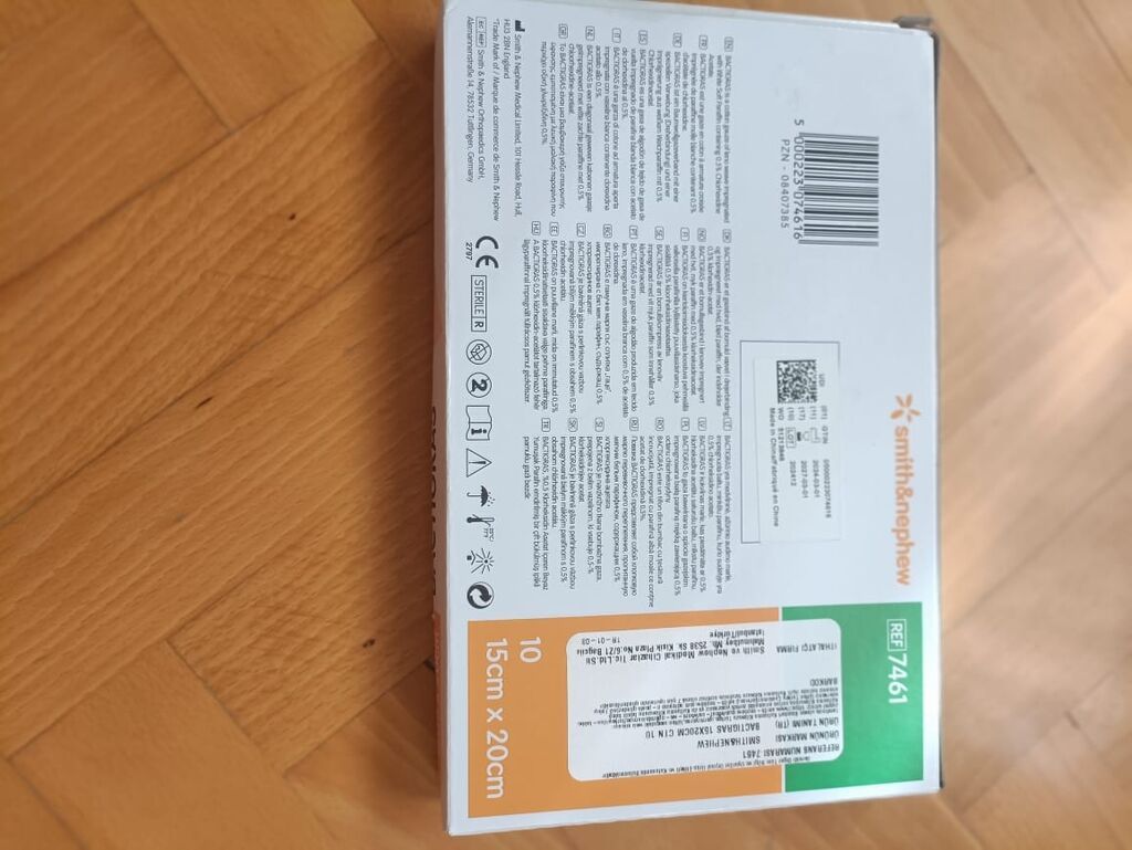 Smith & Nephew Bactıgras – antibakterial tərkibli yara örtüyü — Digər, Bakı (2)
