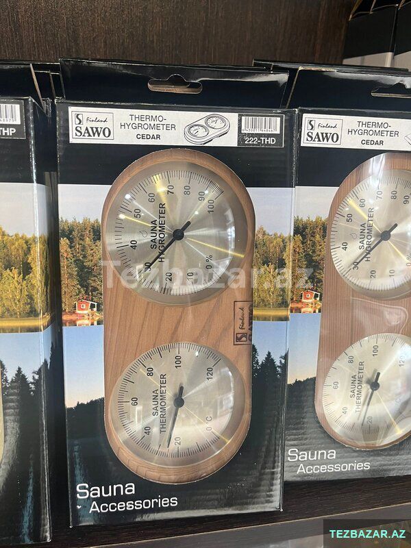 Sauna termohigrometr sauna aksesuarları — Tikinti xidmətləri, Bakı (2)