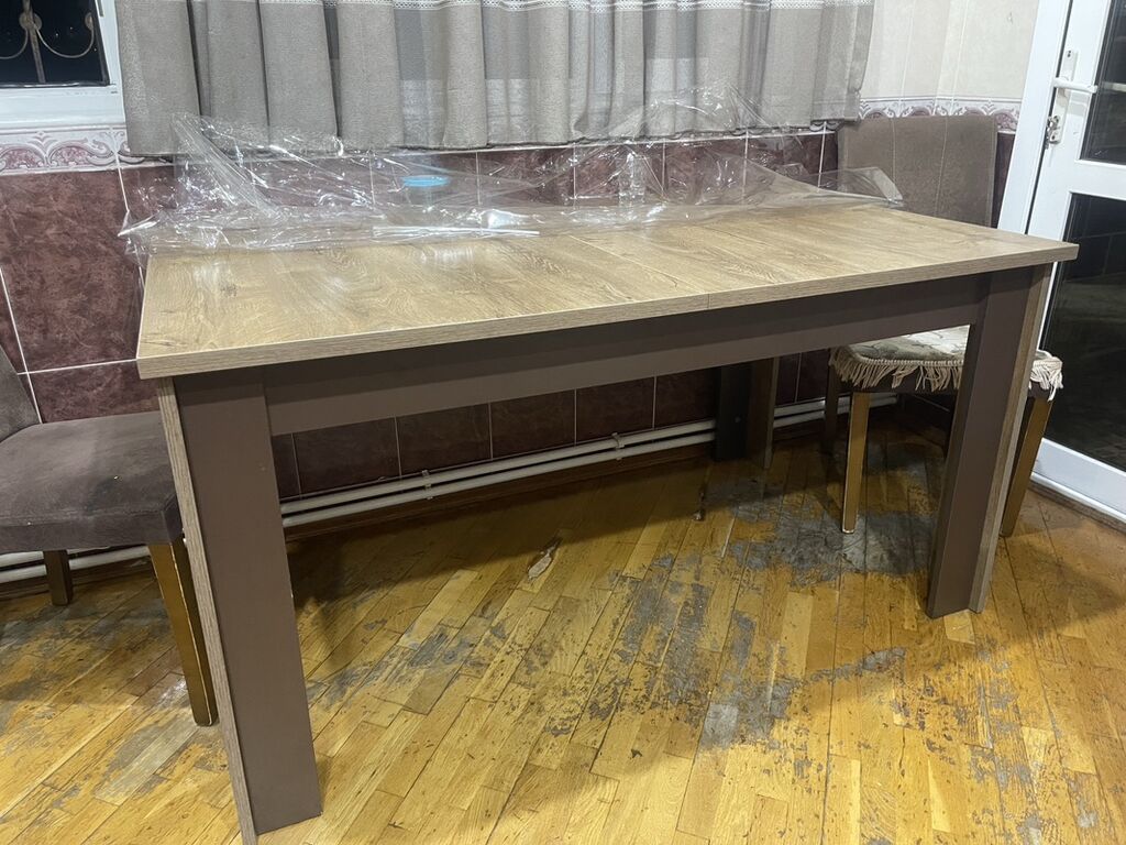 Metbex ve qonaq otagi ucun masa satilir. Acilir. Bagli formada olcusu — Masalar, Bakı (2)