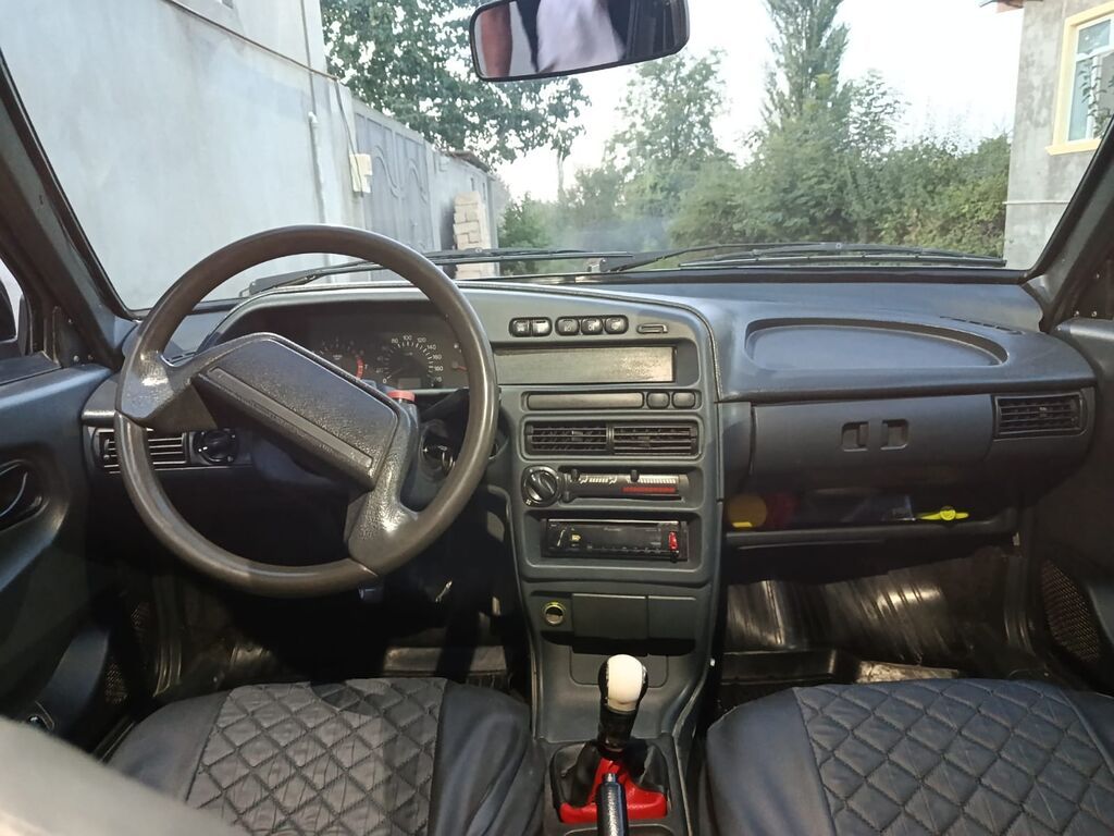 Lada Samara sedan – qara rəng, 4 qapı, arxa ötürücülərlə geniş baqajlı 40-BL-326 — Avtomobillər, Quba (6)