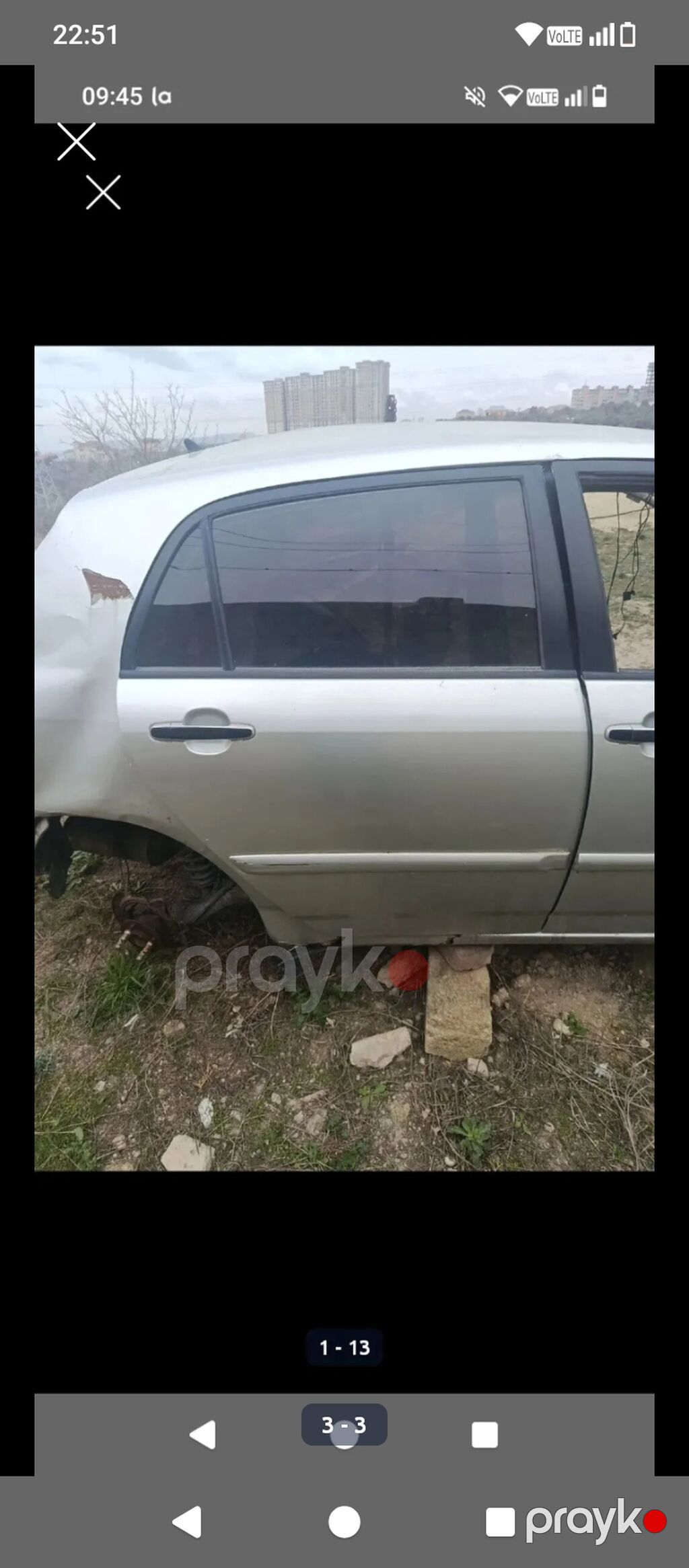 Toyota 2004, 2004 il, İşlənmiş — Kuzov hissələri, Bakı (9)