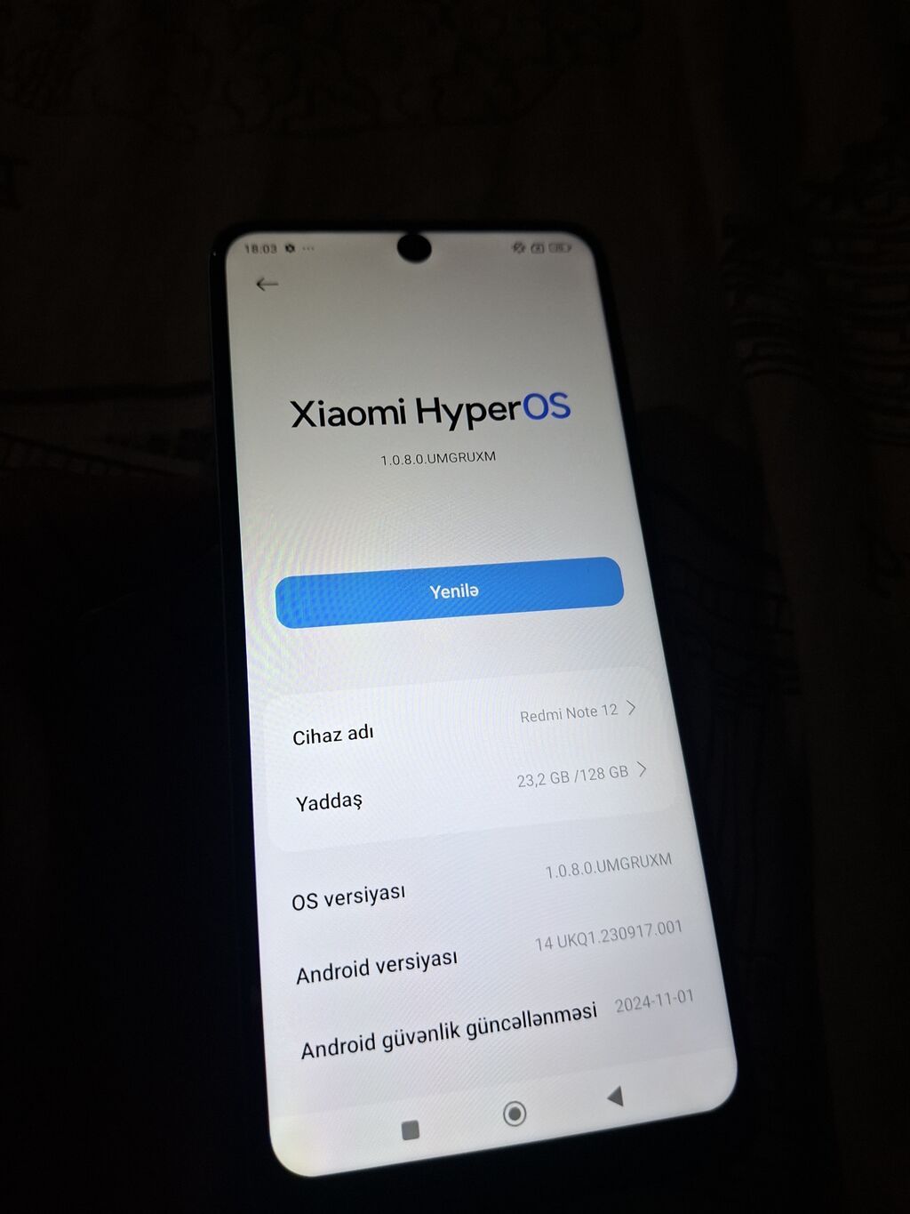 Redmi Note 12, 128 GB, rəng - Yaşıl — Xiaomi, Bakı (9)
