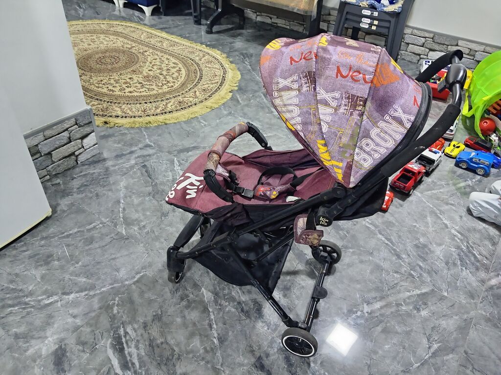 Uşaq arabası – Kinlee brendi, yığılabilən kompakt model - Yüngül — Arabalalar, Xırdalan (5)