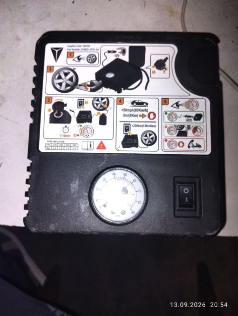 Avtomobil təkəri şişirdici kompressor (12V) - Avtomobilin siqaret — Bakı