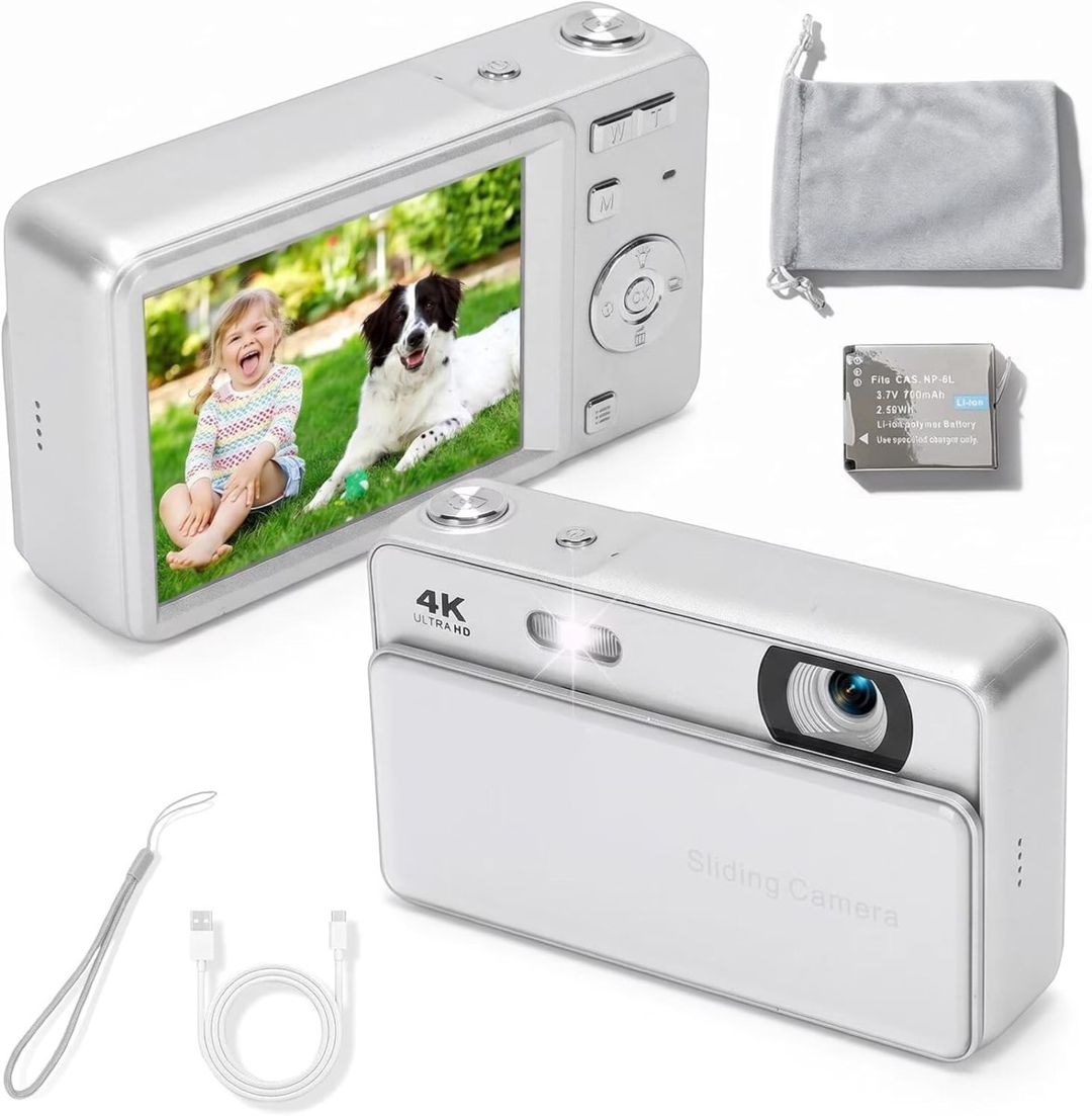 Fotoaparat Sliding 4k Ultra HD — Foto və video texnikası, Bakı