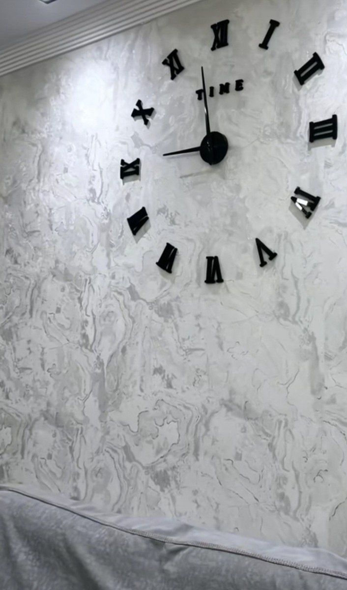 3D divar saatları — Dekor və interyeri, Bakı (10)