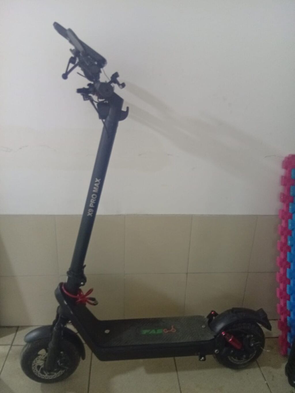 Elektrik skuter – FASGo X9 Pro Max uzerinde olan butun aksesuarlar — Skuterlər, Masazır (2)