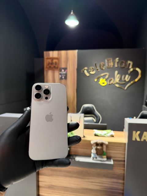 Apple iPhone 16 Pro Max Natural Titanium 256GB/8GB — Bakı