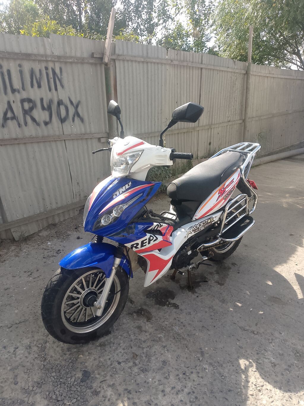 Salam çox satılır deyə ucuz qiymətə qoymuşam otur sürdü heç bir 77-QR-033 — Mopedlər və skuterlər, Bakı (5)