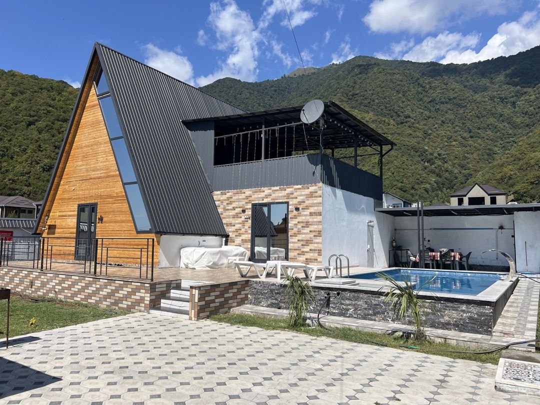 İcarəyə verilir 4 otaqlı həyət evi/bağ evi 180 m² — Ev, villa, Qax (8)